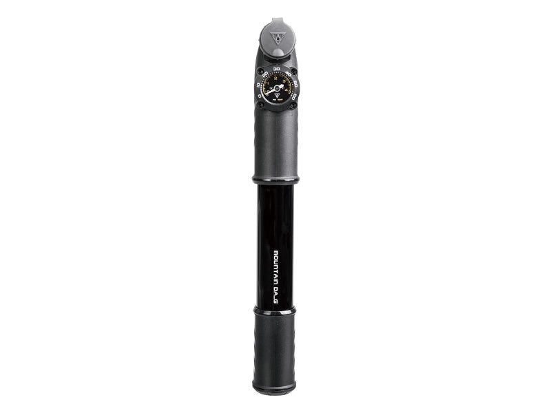 TOPEAK مضخة توبيك الجبلية الصغيرة دا سوداء، مع مقياس، 8.8 x 1.8 x 1.3 - Image 1